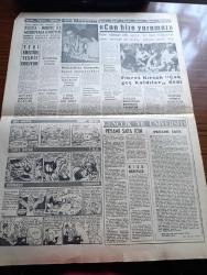 Son Havadis Gazetesi - 28 Haziran 1961 - Adalet Partisini Tebrik Yazan Gökhan Evliyaoğlu Köşe Yazısı - Kabinede Tadilat Yapılacak - Cemal Gürsel Benim İşittiğime Göre Adalet Partisi Anayasaya Hayır Demek Niyetindedir - Anayasa Hakkında Siyasi Partiler Serbestçe Görüşünü Beyan Edebilir - Kuveyt Bağımsızlığını Koruyacağını Bildirdi - Turgutlu'da Jandarmalar 23 Köylüyü Dövüp Soydu - Partilerin Radyodaki Propaganda Saatleri - Üçüncü Dünya Harbinin İçindeyiz Yazan Nejat Arıkan Yazı Dizisi - Türkiye'de Komünist Hareketleri Hazırlayan İlhan Darendelioğlu Yazı Dizisi - Vizonlu Venüs Yazan John O'Hara Yazı Dizisi - Bozkurtların Ölümü Yazan Nihal Atsız - Yassıada'da Muammer Aksoy Şahitlik Yaptı - Basından Özetler - Bugünkü Burç Falınız - Memleketi İsmet İnönü Kurtarmış - Komili Tuvalet Sabunları - Hilton'da Zehirlenme Olayların Sabotaj Olduğu Tesbit Edildi - Galatasaray Can Bartu Bize Yaramaz Haberini Yalanladı - Fenerbahçe Avrupa Kulüpler Kupasına İştirak Edemiyor - Avrupa Şampiyon Kulüpler