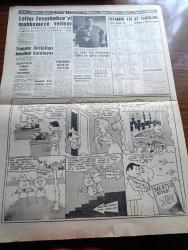 Son Havadis Gazetesi - 29 Haziran 1961 - Tek Parti Zihniyeti Yazan Gökhan Evliyaoğlu Köşe Yazısı - Kuveyt İçin Selim Sarper Mıntıkamızda Sükun Bozulmamalı Dedi - Mukbil Özyörük'ün İstifası Adalet Partisinde Normal Karşılandı - Rektör Seçimleri Yapılmayacak Mı - Ankara Sosyetesi Bir Zina Hadisesi İle Çalkalanıyor - Gazete Dağıtıcıları İşçileri Sendikası Kongre Yaptılar - Denizcilik Bankasında Şef Saltanatı Başladı - Sarı Çizmeli Yazan Adviye Fenik - 3. Dünya Harbinin İçindeyiz Yazan Nejat Arıkan Yazı Dizisi - Türkiye'de Komünist Hareketleri Hazırlayan İlhan Darendelioğlu Yazı Dizisi - Vizonlu Venüs Yazan John O'Hara Yazı Dizisi - Bozkurtların Ölümü Yazan Nihal Atsız - Marion Brando'nun Hayali Hakikat Oldu - Basından Özetler - Yassıada'da Sanık Polis Memurları Müdafaa Yaptı - Lefter Küçükandonyadis Fenerbahçe'yi Mahkemeye Veriyor - Ali Sami Yen Stadının Temeli Bu Hafta Atılıyor - Yeşildirek Kulübü Hakkını İstiyor - Transfer İhtilafları Komitesi Kuruluyor - İstanbul Yaz At Yarışları