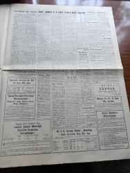 Son Havadis Gazetesi - 11 Temmuz 1961 - Anayasa İçin Halk Oylamasında Kati Netice 3 5 Gün Sonra Belli Olacak - Adalet Partisi Ve Yeni Türkiye Partisi İl Başkanlarının Birleşmeye Taraftar - Cumhuriyetçi Köylü Millet Partisi Hayır Propagandası Yapan Parti Mensuplarını Tesbit Ediyor - Altay Ömer Egesel Anayasa Davasında İddianamesini Dün Okudu - 17 Balıkçımız Dün Anavatanı Döndü - 3. Dünya Harbinin İçindeyiz Yazan Nejat Arıkan Yazı Dizisi - Eşsiz Bulutlar Yazan Françoise Sagan Yazı Dizisi - Türkiye'de Komünist Hareketleri Hazırlayan İlhan Darendelioğlu Yazı Dizisi - Bir EMİNSU Daha CHP'den İstifa Etti - Bozkurtların Ölümü Yazan Nihal Atsız - Annette Vittorio Gasman'la Evleniyor - Vizonlu Venüs Yazan John O'Hara Yazı Dizisi - Paris Celladı Yazan A. M. Mons Yazı Dizisi -  Suat Mamat Galatasaray'da Kalacağım - Metin Oktay Dün Mukavele Yaptı - Hakkı Yeten'in Beyanatı - Rüştü Dağlaroğlu - Arı Hafiye Çizen Harry Smith - Dümenço Çizgi Roman Çizen Yurdagün - Tahta Bacak Çizgi Roman