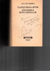 YAPIŞTIRMA BIYIK - BİRİNCİ BASKI / KİTAP YAZARI TARAFINDAN İTHAFLI ve İMZALIDIR
