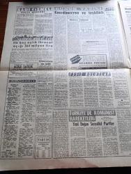 Son Havadis Gazetesi - 18 Temmuz 1961 - Seçimlere Doğru Yazan Gökhan Evliyaoğlu Köşe Yazısı - Adalet Partisi İle Yeni Türkiye Partisi Hukuken Birleşemiyor - Başkan Cemal Gürsel Ermeni Patriği İle Dün Görüştü - Ordinaryüs Profesör Ali Fuat Başgil Yazısı İçin Bilirkişi Kuruldu -  Yenikapı Şişli Arası Troleybüs İşleyecek - Altay Ömer Egesel Divan Otelinde Yemek Yerken Fotoğraf - Eşsiz Bulutlar Yazan Françoise Sagan Yazı Dizisi - Türkiye'de Komünist Hareketleri Hazırlayan İlhan Darendelioğlu Yazı Dizisi - Saray'da Petrol Araması Başladı - Bozkurtların Ölümü Yazan Nihal Atsız - Paris Celladı Yazan H. M. Mons Yazı Dizisi - Fransa'nın Yeni Dans Kralı Rudolf Noureiev - Palermolu Metin Oktay Basına Veda Etti - Beşiktaş'ın Sevimli Başkanı Hakkı Yeten - Ali Siyavuş Turgan Ece İçin Yeni Bir Şey Yok Dedi - Yaman Pilot Çizen Sydney Jordan - Dümenço Çizgi Roman Çizen Yurdagün - Arı Hafiye Çizen Harry Smith -  Beşiktaş Antrenörü Kutik Yarın Futbolcular İle Sohbet Toplantısı Yapacak