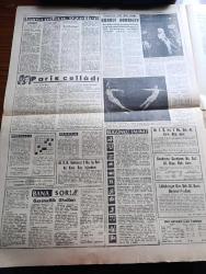 Son Havadis Gazetesi - 18 Temmuz 1961 - Seçimlere Doğru Yazan Gökhan Evliyaoğlu Köşe Yazısı - Adalet Partisi İle Yeni Türkiye Partisi Hukuken Birleşemiyor - Başkan Cemal Gürsel Ermeni Patriği İle Dün Görüştü - Ordinaryüs Profesör Ali Fuat Başgil Yazısı İçin Bilirkişi Kuruldu -  Yenikapı Şişli Arası Troleybüs İşleyecek - Altay Ömer Egesel Divan Otelinde Yemek Yerken Fotoğraf - Eşsiz Bulutlar Yazan Françoise Sagan Yazı Dizisi - Türkiye'de Komünist Hareketleri Hazırlayan İlhan Darendelioğlu Yazı Dizisi - Saray'da Petrol Araması Başladı - Bozkurtların Ölümü Yazan Nihal Atsız - Paris Celladı Yazan H. M. Mons Yazı Dizisi - Fransa'nın Yeni Dans Kralı Rudolf Noureiev - Palermolu Metin Oktay Basına Veda Etti - Beşiktaş'ın Sevimli Başkanı Hakkı Yeten - Ali Siyavuş Turgan Ece İçin Yeni Bir Şey Yok Dedi - Yaman Pilot Çizen Sydney Jordan - Dümenço Çizgi Roman Çizen Yurdagün - Arı Hafiye Çizen Harry Smith -  Beşiktaş Antrenörü Kutik Yarın Futbolcular İle Sohbet Toplantısı Yapacak