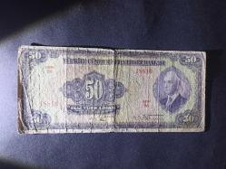 3. Emisyon kravatlı 50 lira