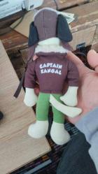 THY HAVACILIK TARİHİ -  TÜRK HAVA YOLLARI PELUŞ PİLOT  OYUNCAK KÖPEK - 23 CM  - CAPTAIN KANGAL
