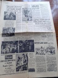 Son Havadis Gazetesi - 29 Temmuz 1961 - İnönü'ye Gümüşpala'ya Alican'a Bölükbaşı'ya Mektup Yazan Gökhan Evliyaoğlu Köşe Yazısı - Ragıp Gümüşpala Polemik Yapmak İstemiyor - Ahmet Çiftçi'nin Dün Duruşması Başladı - Tunus Cumhurbaşkanı Habib Burgiba'nın Temsilcisi Cemal Gürsel'i  Ziyaret Edecek - Üç Feza Adamı Buluşacak Mı - Çalışma Bakanı Cahit Talas İstifaya Çağrıldı - Refik Koraltan'ın Kızı Babasını Savunurken Ağladı - Memleketçi Parti İsim Değiştirdi -  Sarı Çizmeli Yazan Adviye Fenik - Yakın Tarih Yazan Safiye Erol Köşe Yazısı - Türkiye'de Komünist Hareketleri Hazırlayan İlhan Darendelioğlu Yazı Dizisi - Müstakil Kürdistan Cumhuriyeti Kurmak İçin Yapılan Teşebbüs İlticaya Sebep Oldu - Bozkurtların Ölümü Yazan Nihal Atsız - Yassıada'da Sanık Avukatlarının Müşterek Müdafaaları- CHP'liler Kendi Evlerinin Önüne Çeşme Yaptırıyor - Ethem Menderes Ve Fatin Rüştü Zorlu'nun Müdafaası - Yaman Pilot Çizen Sdyney Jordan - Arı Hafiye Çizen Harry Smith - Dümenço Çizgi Roman Çizen Yurdagün