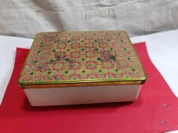 ÇY9---ALMAN TENEKE KAHVE KUTUSU