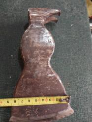 Balta, Dövme Demir Çok Eski Balta. Haliyle..18 x 8 cm.