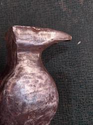 Balta, Dövme Demir Çok Eski Balta. Haliyle..18 x 8 cm.