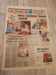 GÜNEŞ Gazeteleri (3 Adet)