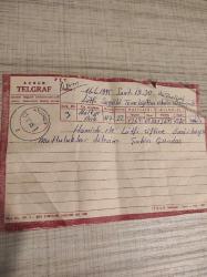 ORJİNAL TELGRAF LOTU 1995 YILLARI