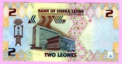 Sierra Leone, 2 Leones, 2022 p35 UNC (TK 17 197) ÇİL