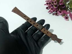 Antika Osmanlı Arşın - Metal Ölçme Aleti - Antik Metre Arşın Ölçü Aleti