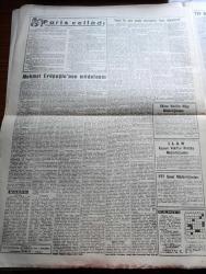 Son Havadis Gazetesi - 7 Ağustos 1961 - Yeni Türkiye Partisi Ekrem Alican Tenkitleri Cevap Verdi - Titof Feza'da Dolaşıyor - Nihat Erim Demokratik Partililer En Az Bizim Kadar Vatanperverdir Dedi - Ruslar Dün İkinci Feza Adamını Da Fırlattılar - Necmettin Erbakan'ın Basın Toplantısı - Türkiye Nüfusunun Yüzde 47'si Hazır Yiyicidir - Kasım Gülek Ahmet Emin Yalman'a Çattı -  Sarı Çizmeli Yazan Adviye Fenik - Mistisizm Üzerine Düşünceler Yazan Selahattin Şar Köşe Yazısı - Türkiye'de Komünist Hareketleri Hazırlayan İlhan Darendelioğlu Yazı Dizisi - Atatürk'ün Heykelini Taşlayan Bir İşportacı Tevkif Edildi - Bozkurtların Ölümü Yazan Nihal Atsız - İzmit'te Bilet Yolsuzluğu - Ankara İstanbul Radyosu Programı - Paris Celladı Yazan H. M. Mons Yazı Dizisi - Fenerbahçe 3  Vefa 1 - Şeref Has Bonservisini 65 Bin Liraya Alacak - Beşiktaş İlk Maçını Rahat Kazandı - Baba Hakkının Takımı Beşiktaş 1 0  Galip - Galatasaray Son 28 Dakikada 4 Gol İle Acaridmanı Yendi