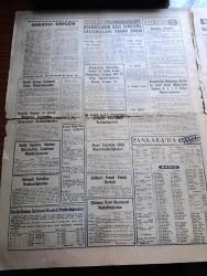 Yeni Gün Gazetesi - 16 Eylül 1961 - Adaletin Son Sözü 15 Ölüm 31 Müebbet Hapis Komitenin Kararı Üç İdam - Adnan Menderes Ağır Hasta Olduğu İçin Tefhimde Bulunamadı Fotoğraf - İdam Mahkumları Listesi - Müebbet Hapis Listesi - Celal Bayar - Fatin Rüştü Zorlu - Hasan Polatkan - Emin Kalafat - Medeni Berk - Celal Yardımcı - Tevfik ileri - Beraat Edenler Listesi - Milli Birlik Komitesi'nin İdamlarla İlgili Kararı Dün Gece Açıklandı - 5 Yıldan Fazla Hapis Cezası Alanlar - Sanatçı Toplum Yazan Şahap Sıtkı - NATO'nun Check Mate Manevraları Başlıyor - Bütün Evlenme Tekliflerini Reddeden Michele Morgan Hala Yalnız - İpar 26 Milyona Mahkum Oldu - Türk Atleti Ekrem Koçak 5. Defa Balkan Birincisi - Fenerbahçe Ankaragücü Maçı - Can Bartu Yetiştiği Taktirde Bugün Oynayacak - Catania Maçı Arifesinde Bütün Ümitler Metin Oktay'da - Lig Lideri Galatasaray Bugün Göztepe Karşısında - Olimpiyat Şampiyonlarımızdan Güreşçi Hamit Kaplan Milli Takımdan Affını İstedi - Talebe Olimpiyatları Ve hikayesi