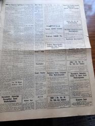 Yeni Gün Gazetesi - 16 Eylül 1961 - Adaletin Son Sözü 15 Ölüm 31 Müebbet Hapis Komitenin Kararı Üç İdam - Adnan Menderes Ağır Hasta Olduğu İçin Tefhimde Bulunamadı Fotoğraf - İdam Mahkumları Listesi - Müebbet Hapis Listesi - Celal Bayar - Fatin Rüştü Zorlu - Hasan Polatkan - Emin Kalafat - Medeni Berk - Celal Yardımcı - Tevfik ileri - Beraat Edenler Listesi - Milli Birlik Komitesi'nin İdamlarla İlgili Kararı Dün Gece Açıklandı - 5 Yıldan Fazla Hapis Cezası Alanlar - Sanatçı Toplum Yazan Şahap Sıtkı - NATO'nun Check Mate Manevraları Başlıyor - Bütün Evlenme Tekliflerini Reddeden Michele Morgan Hala Yalnız - İpar 26 Milyona Mahkum Oldu - Türk Atleti Ekrem Koçak 5. Defa Balkan Birincisi - Fenerbahçe Ankaragücü Maçı - Can Bartu Yetiştiği Taktirde Bugün Oynayacak - Catania Maçı Arifesinde Bütün Ümitler Metin Oktay'da - Lig Lideri Galatasaray Bugün Göztepe Karşısında - Olimpiyat Şampiyonlarımızdan Güreşçi Hamit Kaplan Milli Takımdan Affını İstedi - Talebe Olimpiyatları Ve hikayesi