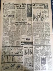YENİ SABAH GAZETESİ 26 ŞUBAT 1962 YIL :24 SAYI :8248--Tedbirler Komisyonu Kuruldu --27 Mayıs aleyhtarı neşriyat önlenecek ---Siyasi partiler müfritleri tasfiyeye tabi tutulacak ---Ökmen bugün yargılanacak --Sarhoş bir cinsi sapık öldürüldü --Hala mı alkış ? :Siyavuşgil --Suya zam için belediye de görüş ayrılıkları belirdi ---Radyo Programları ---Iran önce kalkınacak seçim sonra gelecek ---Mısır Anayasasını Nasır ve kongre hazırlayacak --Galatasaray Ankara da puan vermedi ---Fenerbahçe güzel oyununu iki güzel golle süsledi :2-0---Alsancak maçları golsüz sona erdi --Yeşildirek  dün de I.Spora  yenildi : 2-1--Fiorentina ,Palermo rakiplerini 1-0 yendi ---K.Gümrük :1 Demirspor :0---YTP liler salonu terk ettiler ---Tulga tayin emrini aldı---
