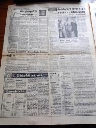 Öncü Gazetesi - 16 Eylül 1961 - Tarihi Karar 15 İdam 31 Müebbet Hapis - Adnan Menderes Fatin Rüştü Zorlu Ve Hasan Polatkan'ın İdamı Tastik Edildi -  İdamı İstenenlerin Fotoğrafları - Sabık Cumhurbaşkanı Celal Bayar İdam - 12 İdam Cezası Gece Müebbet Hapse Çevrildi - Beraat Edenler - Rüştü Erdelhun - Zeki Eraataman - Baha Akşit - Hastalanan Adnan Menderes Fotoğraf - Müebbet Hapse Mahkum Edilenler Fotoğraf - Sulakyurt Belediye Başkanı Öldürüldü - Milli Birlik Komitesinin Bildirisi - Eski Bakanlardan Ethem Menderes Fatin Rüştü Zorlu Hasan Polatkan Sebati Ataman Ve Şemi Ergin Haklarında Verilen Kararı Ayakta Dinleniyor Fotoğraf - Yeni Türkiye Partisi Aday Yoklamaları Bütün Yurtta Yapıldı - Rauf Onursal - Ethem Yetkiner - Atlet Ekrem Koçak Balkan Şampiyonu - Kadın Muhabir Brenda Çizgi Roman - Cancan Fotoğraf - Burçlar Sandığı - Galatasaray Alsancakta Beşiktaş Da Mithatpaşa'da Puanlarını Koruyacaklar - Gül Çiray Baygınlık Geçirdi - Yüzücü Canan Ateş Bir Rekor Kırdı - 19 Mayıs Stadı