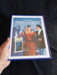 Parliament sigara reklamı camli çerçeveli