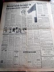 Ulus Gazetesi - 9 Ekim 1961 - Kararı Milli İrade Verecek - İsmet İnönü Asıl Dava İlerlemedir Dedi - CHP Genel Sekreteri İsmail Rüştü Aksal Türkiye'de Bir Mucizeyi Gerçekleştirmiş Teşekküldür Dedi - Türkiye Radyolarında Dün CHP Adına  Hıfzı Oğuz Bekata Konuştu -  Cumhuriyet Halk Partisi Mitinginden Fotoğraflar - Seçimlere Giderken - Türkiye Büyük Millet Meclisi İçin CHP Adayları Fotoğraflar - Milli Takımımız Bükreş'te Romanyaya Farklı Yenildi 4 0 - Futbol Federasyonu İzmir'de Toplanıyor - Metin Oktay'ın Takımı Palermo İstanbul'da Toplanıyor - İzmir'deki Toto Maçları - Cumhuriyeti Halk Partisi Halkın Partisidir - Ertuğrul Akça Hakkında Soruşturma -  Tim Morton Çizgi Roman - Bulmaca - Ulus'un Küçük İlanları - Ankara İstanbul Kayseri Mitingleri - Cumhuriyet Halk Partisi Mitinginde Kayseri Tek Vücut Olmuştu