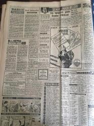 YENİ SABAH GAZETESİ 22 ŞUBAT 1962 YIL :24 SAYI :8244--İnönü Tehlike bertaraf edildi dedi --Aytaç Ordunun Meclisi Dağıtacağı  Sözünün Aslı Yoktur Dedi --60 Bahriyeli Bir Barı Bastı ---Amik ovasını sular istila etti ---Halkı kömür  bulamazken geçen yıl 350 bin stok elde kaldı ---Polis ile öğretmenler çarpıştı ---Parti tasfiyeleri : Siyavuşgil ---Çöp toplanacak günler önceden bildirilecek --Radyo Programları ---Dış Olaylar :Pakistan kalkınma çabası içinde --G.Vietnam Komünist Yuvası Olmayacak --Beşiktaş topsuz antrenman yapıyor --Galatasaray için takım büyüktür --1962 baraj maçlarının ilk takımı :D.Spor --AZS -AWF Voleybol takımı bugün geliyor --İtalya da ki dokuz şöhretten biri Can ---Fenerbahçe de muhalifler  ağır basıyor --İnönü dün Talbot  la görüştü --Bir Üniversite  kitabı dava konusu oluyor ---