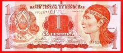 Honduras 1 Lempira 2014 P 96 UNC ÇİL