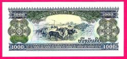 Laos, 1000 Kip, 2003, P-32A, UNC (MZT 11 336) ÇİL