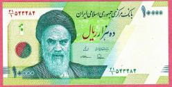 IRAN 10 000 RIYAL UNC ÇİL
