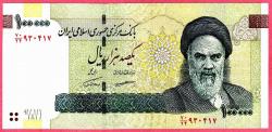 IRAN 100.000 RIYAL UNC (D171 1676) ÇİL