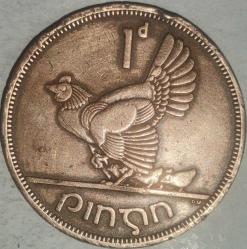 İRLANDA  1967  1 PINGIN