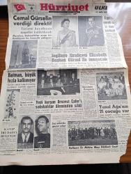 Hürriyet Gazetesi - 6 Mart 1961 - Cemal Gürsel'in Verdiği Direktif - Turizmi Kayıtlayan Engeller Kaldırılacak - İngiltere Kraliçesi Elizabeth Başkan Cemal Gürsel İle Tanışacak - Kooperatif Mevzuatı İçin Bir Tasarı Hazırlanıyor - Yeri Kurşun Arnavut Caferi Sabıkalılar Aleminden Sildi - Batman Petrol Tasfiyehanesi Sayesinde Hızla Kalkınıyor - Haftanın En Mühim Maçı Fenerbahçe Gençlerbirliği Maçı Hadiseli Geçti -  Yusuf Ağa'nın 21 Çocuğu Var - Dedektif Nik'in Maceraları Çizgi Roman - Antalya Mersin Ve Kıbrıs Arasında Araba Vapuru Seferleri Yapılacak - İstanbul'da Bugün Sinema Programı - Fenerbahçe Gençlerbirliği Maçında 83. Dakikada Saha Bir Anda Karışıverdi Fotoğraflar - Fatoş Çizgi Roman - Gökler Hakimi Gordon Çizgi Roman - Güngörmüşler Çizgi Roman - Nilüfer Çizgi Roman