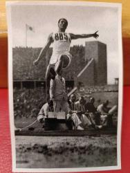 K123--2--1936 ALMANYA BERLİN OLİMPİYAT KARTI- - DEKATLON UZUN ATLAMA