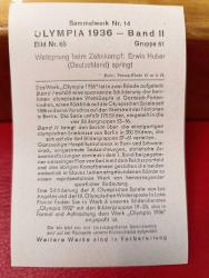 K123--2--1936 ALMANYA BERLİN OLİMPİYAT KARTI- - DEKATLON UZUN ATLAMA