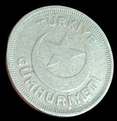 1937 5 Kuruş Nadir yıl