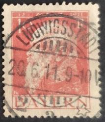 +++ ALMANYA BAYERN PRENS REGENT LUITPOLD    1911   10P     - DAMGALI