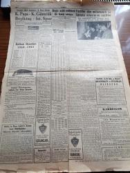 Cumhuriyet Gazetesi - 16 Eylül 1961 - Son Dakika Milli Birlik Komitesi İdamı Tasdik Etti - Yüksek Adalet Divanı Dün Kararını Verdi - 15 Sanık İdama 31'i Müebbet Hapse 408'i Çeşitli Hapis Cezalarına Mahkum Oldular -  5 Saat 20 Dakika Süren Dünkü Celsede 133 Sanık da Beraat Ettiler Hasta Olan Adnan Menderes Oturumda Hazır Bulunmadı - Adnan Menderes'in Örtülü Ödenek Davasından Dolayı Hazineye 4.877.778 Lira Ödemesi Kararlaştırıldı - Yassıada Duruşmasından Fotoğraf - Evvelki Gece Sabaha Karşı Uykuya Dalan Adnan Menderes Dün Uyanmadı Fotoğraf -  Son Celseye Ait İntibalar - Bir İğrenç Tecavüz Karşısında Yazan Reşat Ekrem Koçu - Haremde Bir Amerikalı Yazan Maurice Dekobra Yazı Dizisi - Bir Çeviri Üstüne Yazan Melih Cevdet Anday - Sovyetler Çok Katlı Bir Füze Denediler - Burhan Felek Köşe Yazısı - Dünya Döndükçe Yazan Hamdi Varoğlu - Resimli Roman Bankerin Milyonları Çizen Yves Sayol - Deniz Ağacı Edebi Roman Yazan Yaman Koray Yazı Dizisi - Patti Çizgi Roman - Bay Oscar Karikatür - Galatasaray