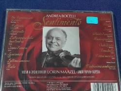 ANDREA BOCELLI SENTIMENTO MÜZİK CD