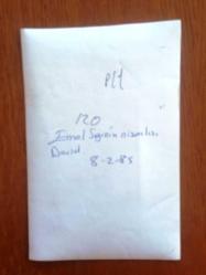 EMEL SAYIN'IN ORİJİNAL 2'Lİ FOTOĞRAF SETİ, 18 x 12 cm EBADINDA - SİYAH & BEYAZ - EMEL SAYIN'IN NİŞANLISI DAVID YOUNNES İLE AYNI KAREDE OLDUĞU BİR FOTOĞRAF ve DAVID'İN TEK ÇEKİLDİĞİ BİR FOTOĞRAF, SET HALİNDE 2 FOTOĞRAF