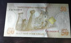 50 YTL çil