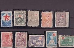 1943-1944 Türkiye  Çocuk Esirgeme Kurumu Çocuk Sarayı Pulları Mnh Lüks Tam Seri Pul