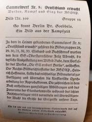 K123--4--ALMANYA NAZİ PROPAGANDA KARTI--- BERLİN GOEBBELS MİTİNG KONUŞMASI