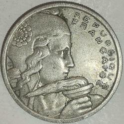 FRANSA 1954   100  FRANK