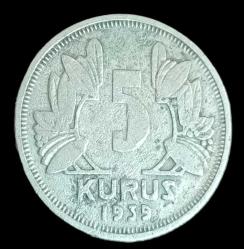 1939 5 Kuruş