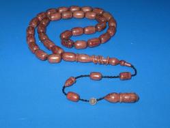 **(58)**MURAT AKBULUT YAPIMI KOLLEKSİYONLUK MOR GÜL AĞACI TESBİH