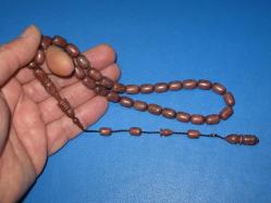 **(58)**MURAT AKBULUT YAPIMI KOLLEKSİYONLUK MOR GÜL AĞACI TESBİH