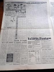 Son Havadis Gazetesi - 22 Mayıs 1961 - Basın Ve Komünizm Yazan Gökhan Evliyaoğlu Köşe Yazısı - Adalet Partisi Cumhuriyet Halk Partisini İtham Ediyor - CHP'liler Yeni Türkiye Partilileri Taşlayıp Dövdüler - Osman Bölükbaşı Milliyetçilik Anayasaya Girmelidir Dedi - Kasım Gülek'in İhracı Haberi CHP Teşkilatını Karıştırdı -  Peyami Safa Rahatsız - Türkiye Milli Talebe Federasyonu Ve Milli Türk Talebe Birliği'nin Birleşmesi İsteniyor - Güney Kore Hükümeti Komünist Aleyhtarı Siyaset Güdecek - Dümenço Çizgi Roman Çizen Yurdagün - Vizonlu Venüs Yazan John O'Hara Yazı Dizisi - Basından Özetler - Bozkurtların Ölümü Yazan Nihal Atsız - Tahta Bacak Çizgi Roman - Arı Hafiye Çizen Harry Smith - Bugünkü Burç Falınız - Ankara İstanbul Radyosu Programı - Arabacılar Derneğinin Kongresi Dün Yapılamadı - Eksik Galatasaray Ankaragücü Karşısında Şampiyonluk Ümidini Kaybetmedi - Feriköy Milli Ligdeki Son Maçını Galibiyet İle Kapadı - Kütik Kasımpaşa'ya Antrenör Oluyor - Yeşildirek Şampiyon Oldu - Karagümrük