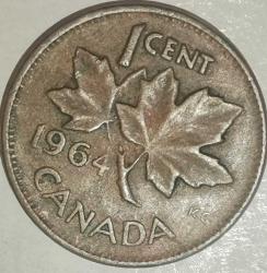 KANADA 1964  1 CENT