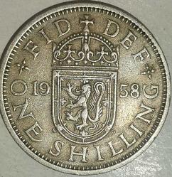 İNGİLTERE 1958  1 SCHILING