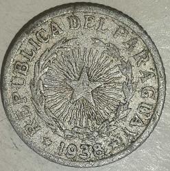 PARAGUAY  1938  1 PESOS