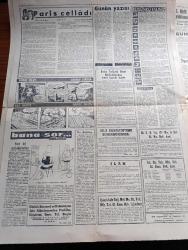 Son Havadis Gazetesi - 18 Eylül 1961 - Adnan Menderes De İdam Edildi Fotoğraf - İnfazdan Önce Adnan Menderes Muayene Edildi Fotoğraf - Milli Birlik Komitesi İrtibat Bürosunun 61 Numaralı Tebliği -  Eski Başvekil Adnan Menderes İdam Sehpasına Doğru Giderken Fotoğraf - Adnan Menderes İdam Edilmeden Bir Kaç Dakika Evvel - Ragıp Gümüşpala Sıtkı Ulay'la 55  Dakika Görüştü - Hürses Gazetesi Sahibi Rahmi Yalın Tevkif Edildi - Türkiye'de Komünist Hareketleri Hazırlayan İlhan Darendelioğlu Yazı Dizisi - Tevfik Fikret ve Hürriyet Yazan Faruk K. Timurtaş - Meksika'da Ayaklanma Bastırıldı - Bozkurtların Ölümü Yazan Nihal Atsız - Yaman Pilot Çizen Sdyney Jordan - Arı Hafiye Çizen Harry Smith - Paris Celladı Yazan H. M. Mons Yazı Dizisi - Bugünkü Burç Falınız - İstanbul Ankara Radyosu Programı - Irak'ta Kürt İhtilali Tehlikeli Bir Hal Alıyor - Seyfi Kurtbek Adalet Partisi Senato Adayı - 2 İnkılap Aleyhtarı Yakalandı - Beşiktaş Dün De Karagümrük Önünde Boyun Eğip Yenildi -  Lefter Küçükandonyadis