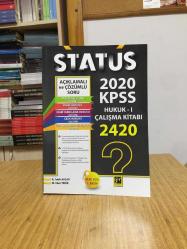 Status 2020 Kpss Hukuk - 1 Çalışma Kitabı Gazi Kitabevi